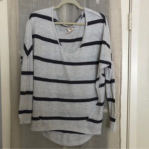Free People striped dolman tee